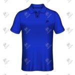 Positive 2 Button Short Sleeve Pique Cotton Polo Shirt