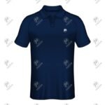 Positive Plain Pique Fabric Raglan Sleeve Cotton Polo Shirt
