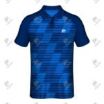 Positive Sublimation Printed 2-Button Raglan Sleeve Polo Shirt