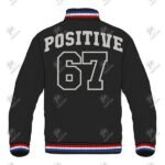 Positive Customized Patches Wool College Jacket