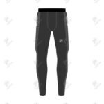 Positive Mens Side Striped Base Layers Compression Leggings