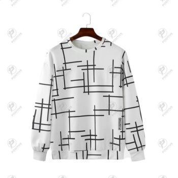 Positive Customized Sublimation Printed Fleece Sweatshirt