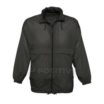 Positive Lightweight Water Resistance Hooded Rain Jacket