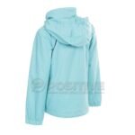 Positive Mens Lightweight Hooded Waterproof Windbreaker Jacket