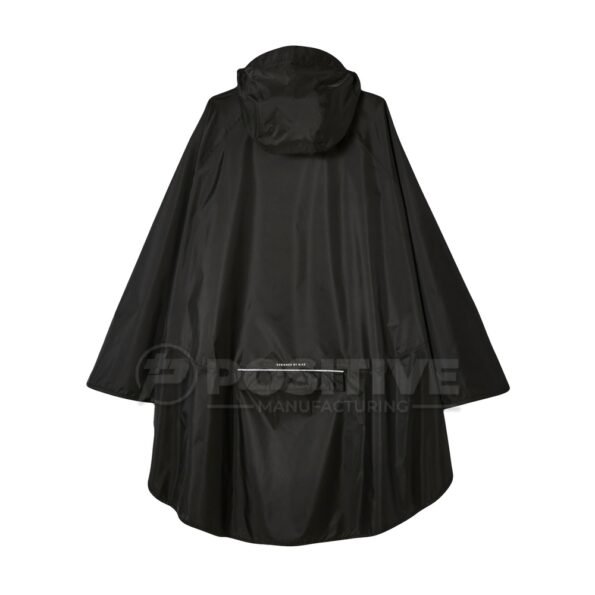 Positive Lightweight Waterproof Cycling Hooded Rain Poncho